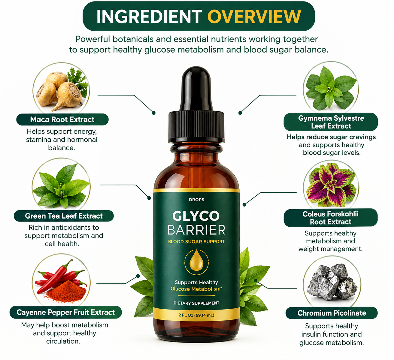 Glyco Barrier Ingredients