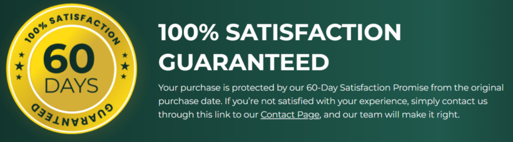 Glyco Barrier Moneyback Guarantee