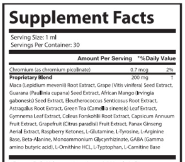 Olivaro supplement facts