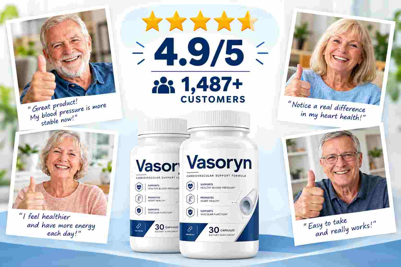 Vasoryn ratings