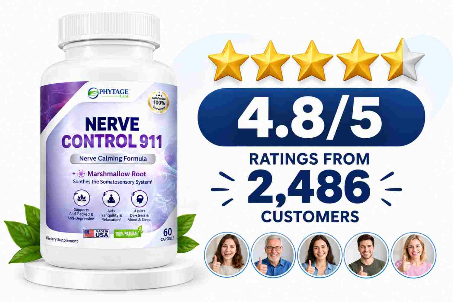 Nerve Control 911 Ratings