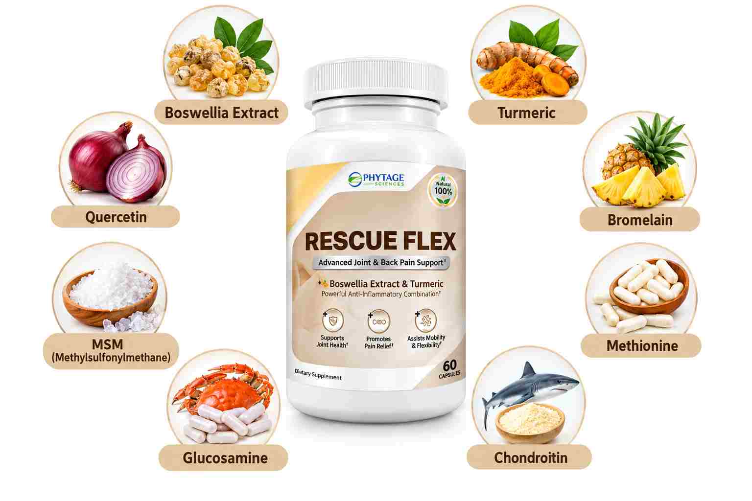 Rescue Flex ingredients